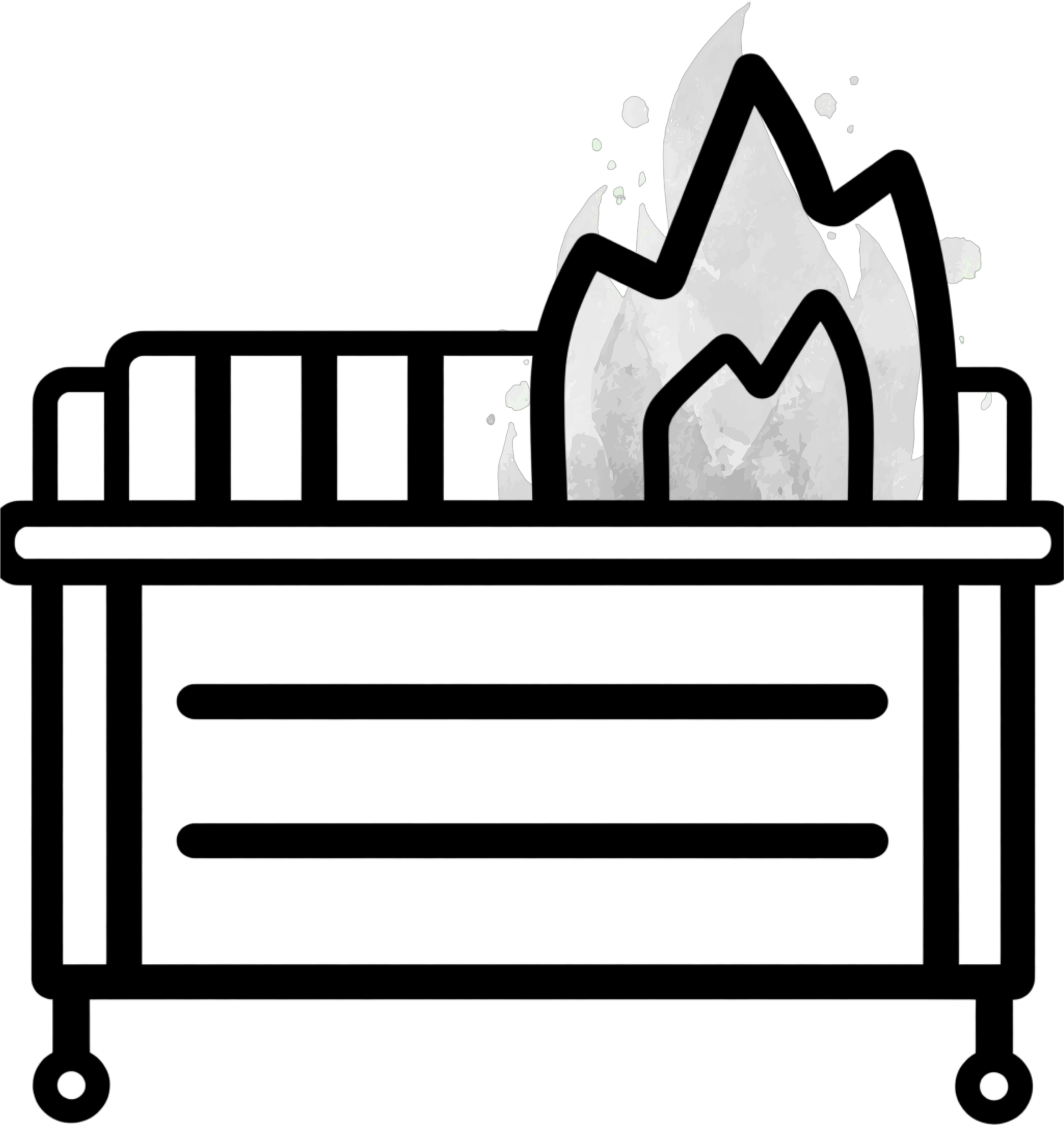 Dumpster fire